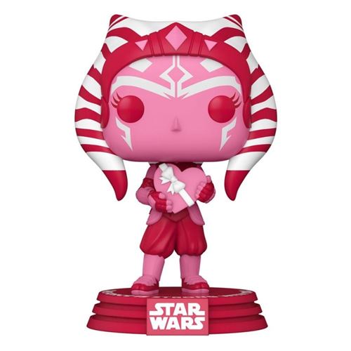 Figurine Funko Pop Star Wars Valentines S2 Ahsoka État correct - Funko reconditionné disponible sur Fnac