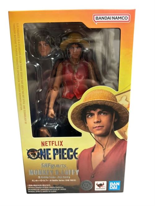 Non Communiqué Multicolore Figurine Netflix One Piece Shfiguarts Monkey D.luffy Bandai / Tamashii Nations