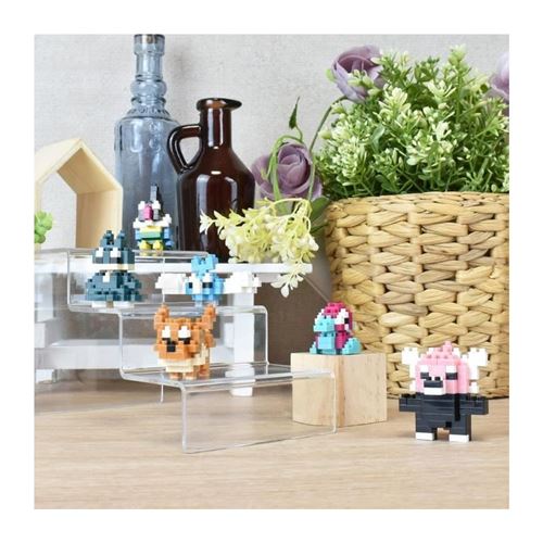 Non Communiqué Coffret De 6 Figurines En Briques - Bandai - Nanoblock - Pack Pokémon Type Normal