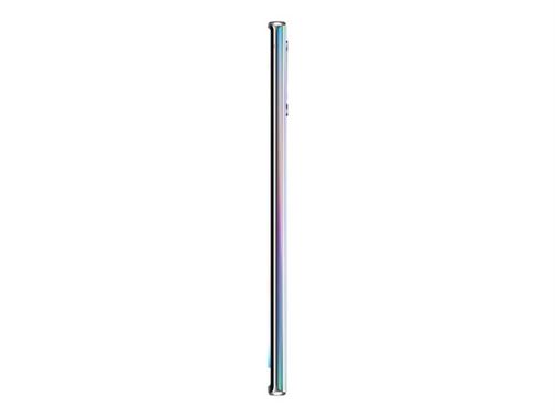 Samsung Galaxy Note10+ - 4G smartphone - double SIM - RAM 12 Go / Mémoire interne 512 Go - microSD slot - écran OEL - 6.8" - 3040 x 1440 pixels - 4x caméras arrière 16 MP, 12 MP, 12 MP, 0,3 MP - front camera 10 MP - lueur d'aura