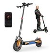 Trottinette Electrique iScooter iX4 -800W,Vitesse Maxi 45km/h,4 Modes, Double Amortisseurs,Pneus 10 Pouces, Autonomie 45km,Pliable -Avec APP