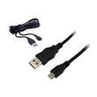 Cable de charge usb manette ps4 3 mã"tres