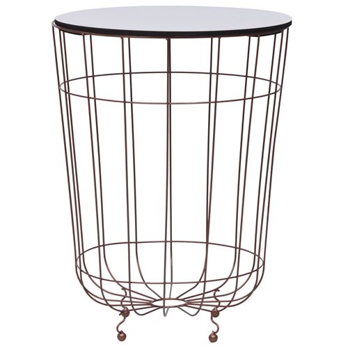 Non Communiqué Or Vidaxl Table Basse Doré Ø 40 Cm