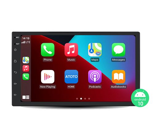 Autoradio Multimédia RoverOne 2Din Radio Bluetooth 7 pouces CarPlay Android 2Go RAM 32Go ROM