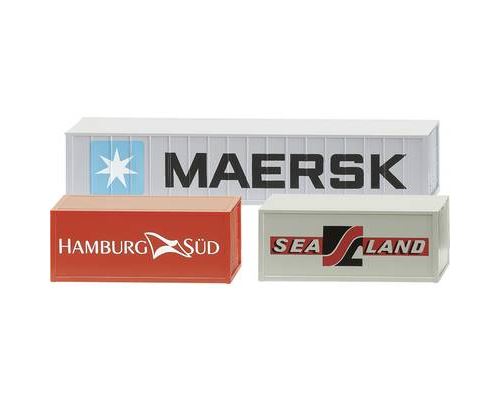 Wiking 3er-Set 095004 N Container modèle fini