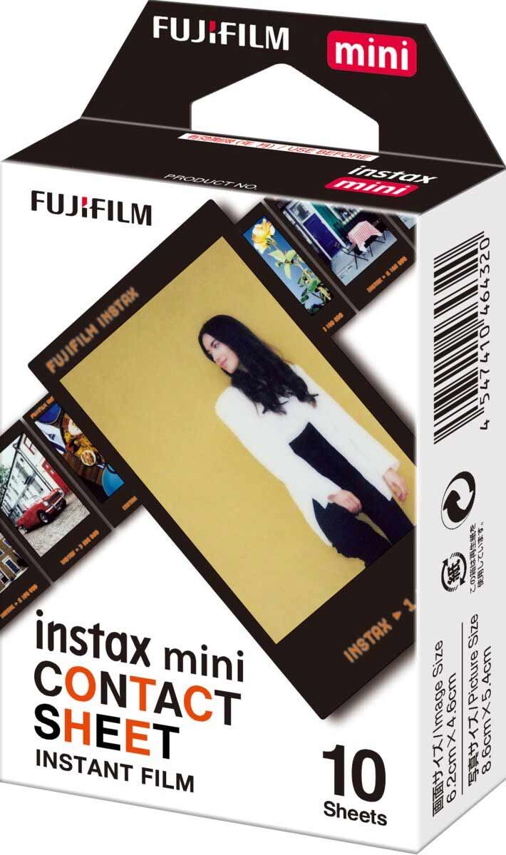 Pack de 10 photos Fujifilm Instax Mini Confetti - Pellicule ou