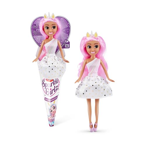Sparkle Girlz Poupée en cône de licorne ZURU