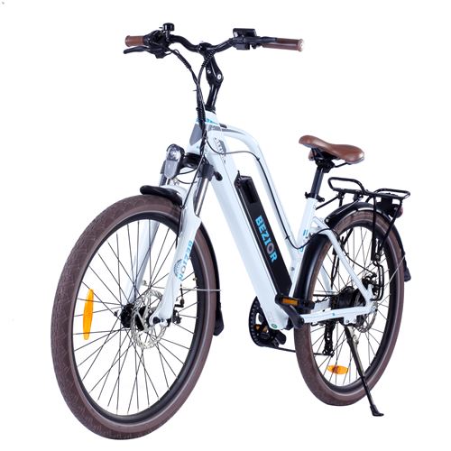 26 pouces 250W assistance électrique vélo cyclomoteur E vélo avec compteur LCD 12.5AH batterie 80 km portée pour les femmes faisant la navette shopping