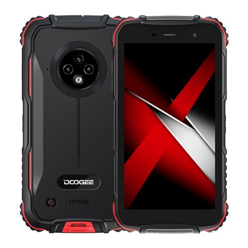 Smartphone DOOGEE S35T 3+64G 5,0 polegadas 4350MAH Vermelho