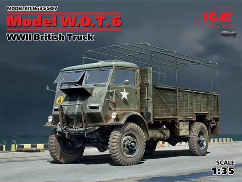 Model W.o.t.6,wwii British Truck - 1:35e - Icm