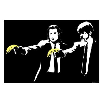 Poster Géant Pulp Fiction - 61 X 91,5 Cm | Affiche De Film Culte Pour Déco Murale
