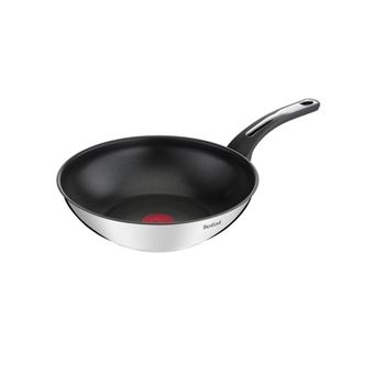 Poêle wok inox 28cm Tefal e3001904 - 1