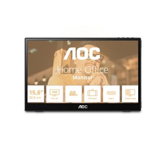 Ecran AOC T2 16T3EA 15.6" Full HD 4 ms Noir
