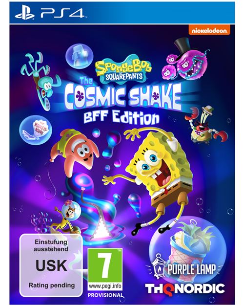 Sponge Bob Squarepants The Cosmic Shake BFF Edition PS4