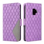 Coque pour Samsung Galaxy S9 Premium Cuir PU Étui Flip Portefeuille à Rabat Housse Case avec Porte Cartes Fermeture Magnétique Etui de Protection ZURSANA Violet