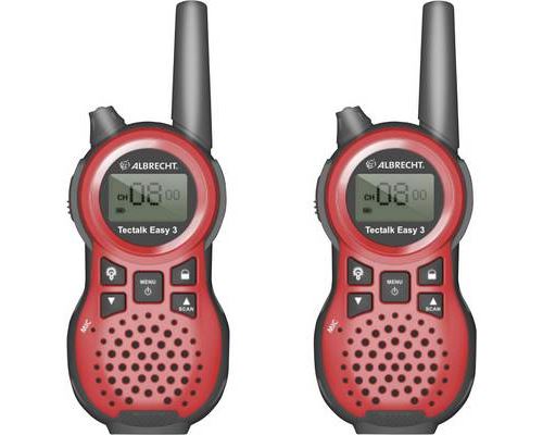 Albrecht Tectalk Easy 3 29642 Talkie-walkie PMR jeu de 2