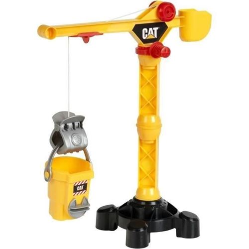 Non Communiqué Jaune Grue De Chantier Caterpillar - 3256