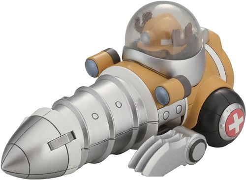 Non Communiqué Figurine Kit Chopper Robot4 Chopper Drill One Piece 10 Cm
