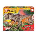 Puzzle Educa T-rex 3d Creature