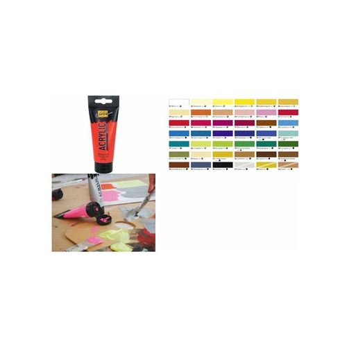 KREUL Peinture acrylique SOLO Goya Acrylic, rose vif fluo