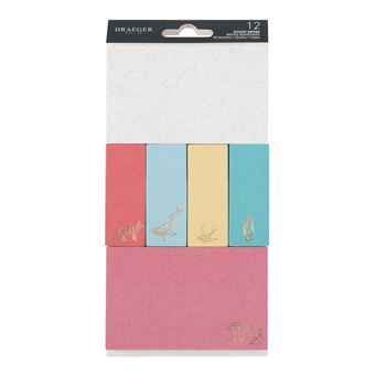 12 Blocs De Sticky Notes - Animaux - Draeger Paris