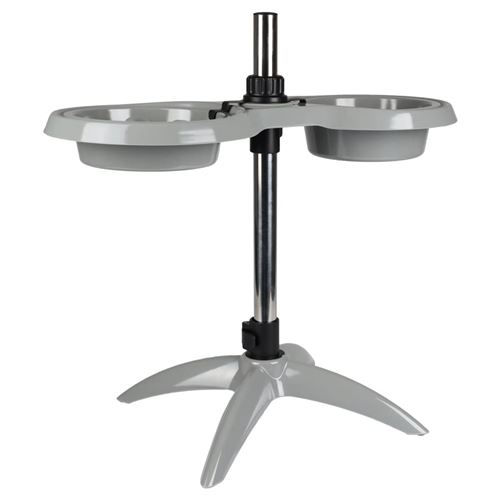 Meilleurs prix pour Support 2 gamelles (1 eau - 1 anti glouton)