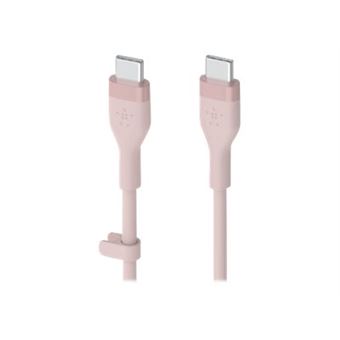 Câble USB-C vers USB-C Belkin Boost Charge Flex 1 m Rose