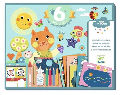 Djeco - 6 activites - Le chat et ses amis