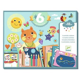 Djeco - 6 activites - Le chat et ses amis - 1