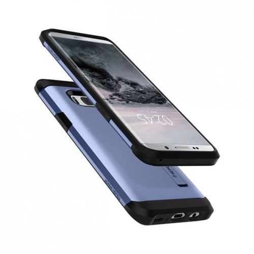 Coque Galaxy S8 Plus Spigen Tough Armor bleu