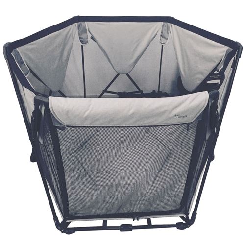 Bo Jungle Tapis de jeu pliable pour bébés Gris 120x75x140 cm B700400