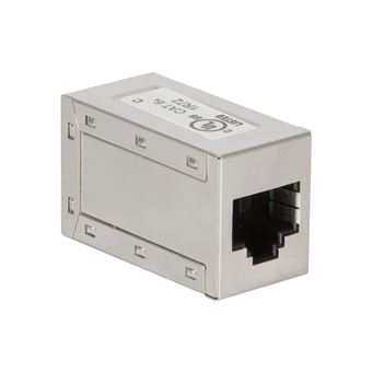 LogiLink - Coupleur réseau - RJ-45 (F) pour RJ-45 (F) - blindé - CAT 6a - 1