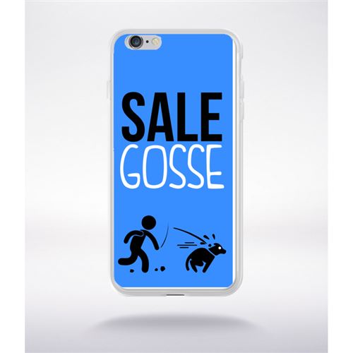 Coque transparente iphone 6+ plus sale gosse 12