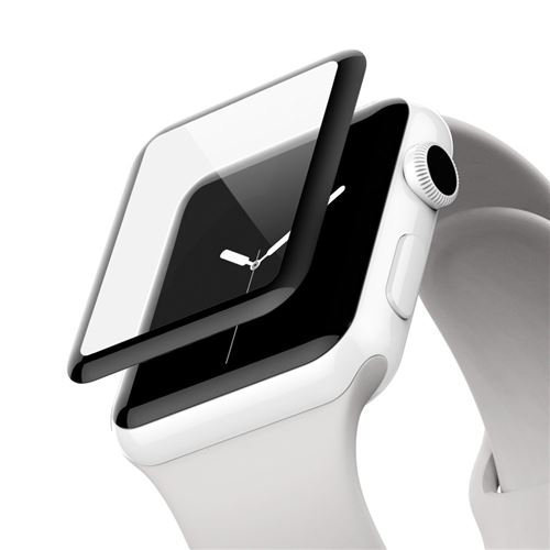 Belkin Protection d'Écran Imperméable ScreenForce Ultracurve pour Apple Watch Series 2 et Series 3 (42 mm)