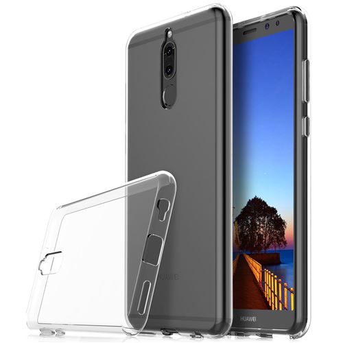 Housse Huawei Mate 10 Lite Etui Housse Coque de protection Ultra Fine Silicone TPU Gel [Jelly - Transparent] - ADVANSIA