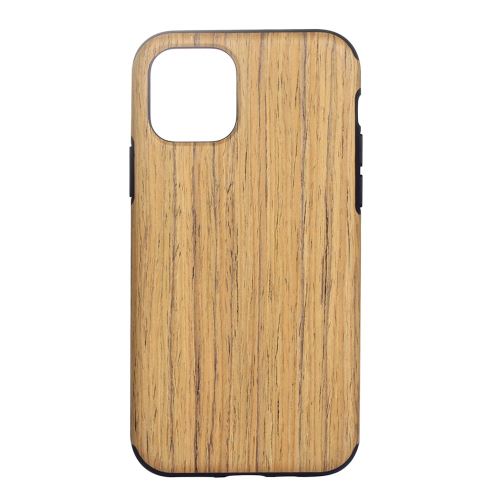 Coque en TPU bois kaki pour votre Apple iPhone XR 6.1 pouces (2019)