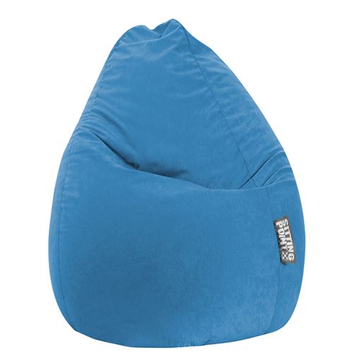 Pouf Easy bleu moyen XXL