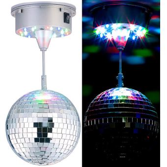 Ampoule Disco LED, ampoule Disco, Boule Disco, rotative, Disco
