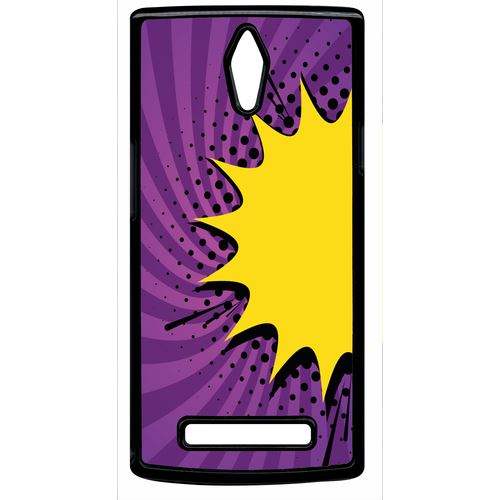 Coque Oppo Find 7 Fond Comics Mauve