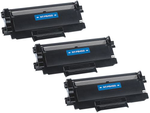 3 toners compatibles Brother TN2220 - Noir