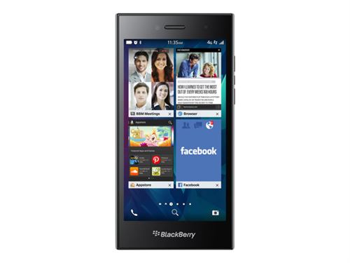 BlackBerry Leap - 4G smartphone BlackBerry - RAM 2 Go / Mémoire interne 16 Go - microSD slot - 5 - 1280 x 720 pixels - rear camera 8 MP - front camera 2 MP - gris