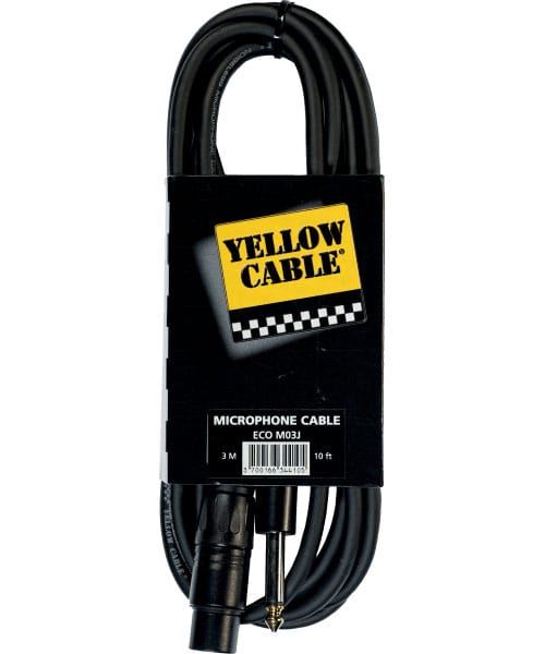 Yellow Cable - Cordon Jack XLR Femelle - 3 M - Image 3