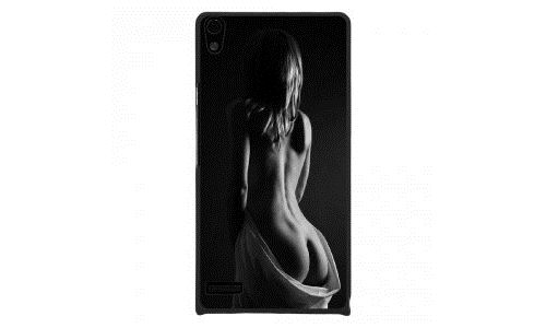 Coque rigide pour Huawei Ascend P6 avec impression Motifs femme dénudée