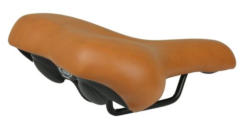 Selle Monte Grappa selle Nevea 260 x 205 mm brun miel clair