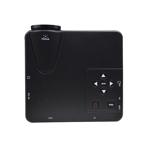 Projecteur 60 LED portable Home HD - Noir