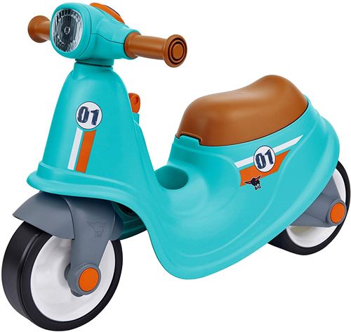 BIG 800056377 Big Classic Trottinette de Sport Bleu/Marron/Noir