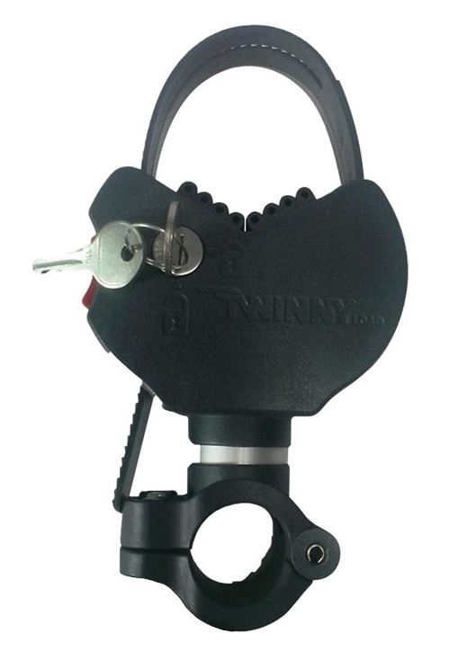 Twinny Load Pince de bicyclette E-actif / E-Wing 14 cm gris