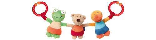 sigikid, Fille et Garçon, Chaîne d'Activités pour Poussette, Blue Collection, Multicolore, 41863