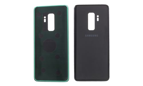 Face arrière vitre du dos Galaxy S9 Plus coloris noir