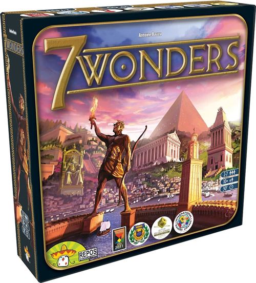 Repos Production jeu de plateau 7 Wonders (NL)